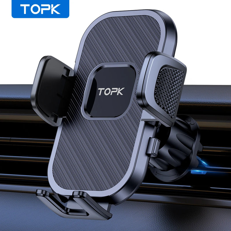 Suporte de Celular para Carro Topk-Air: Mãos Livres e Universal
